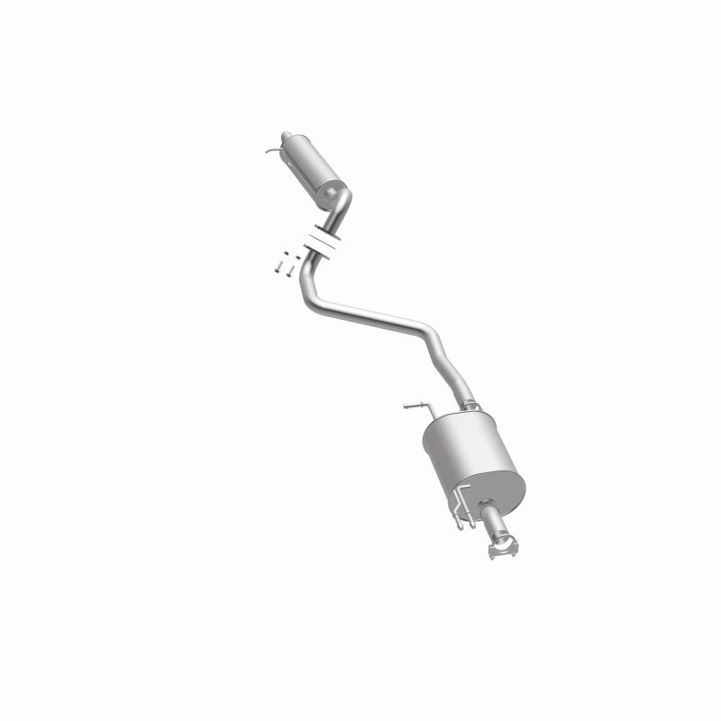 BRExhaust 106-0845 direct-fit exhaust kit, opposite side view of the turntable spin