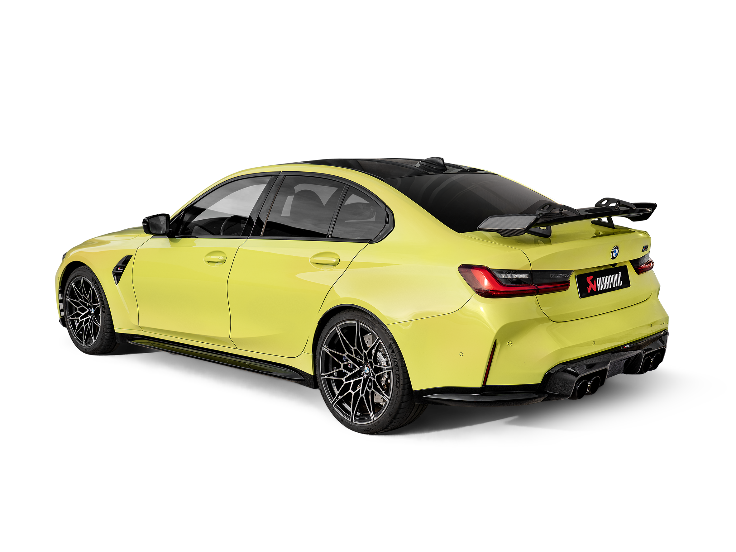 Akrapovic Slip-On Line (Titanium) S-BM/T/21H for , rear view