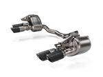 Akrapovic Slip-On Line (Titanium) S-PO/T/5H for Porsche Panamera (976) 2024-2026, angled view