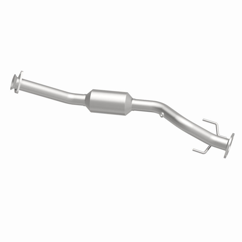 MagnaFlow 5551221 carb direct-fit catalytic converter, side view of the turntable spin