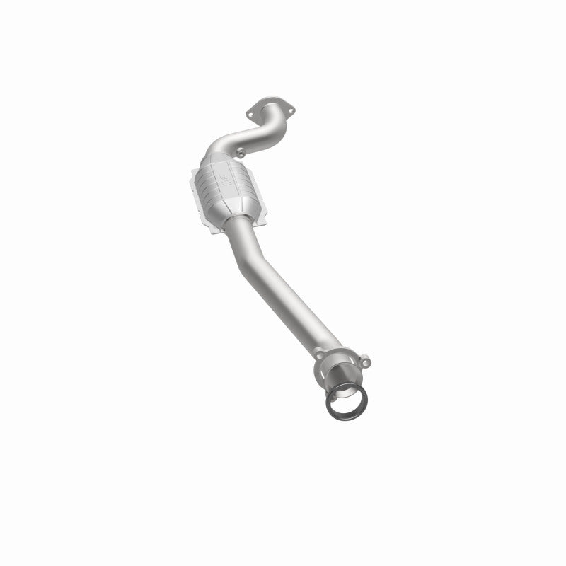 MagnaFlow 5592966 carb direct-fit catalytic converter, opposite side view of the turntable spin