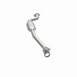 MagnaFlow 5592966 carb direct-fit catalytic converter, opposite side view of the turntable spin