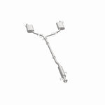 BRExhaust 106-0557 direct-fit exhaust kit, opposite side view of the turntable spin