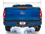 AWE 21-25 Ford F150 (14th Gen Reg Cab) Cat-Back Exhaust - 4.5in Dual Side Exit Diamond Black Tips