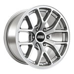 BBS TS-P 18x9in - 6x139.7 - 106.1 CB - ET12 - Satin Silver Wheel