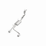 BRExhaust 106-0120 direct-fit exhaust kit, opposite front three-quarter view of the turntable spin