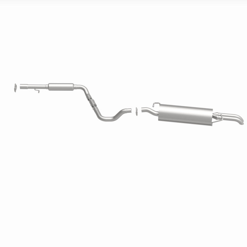 BRExhaust 106-0311 direct-fit exhaust kit, side view of the turntable spin