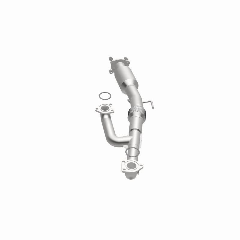 MagnaFlow 5592282 carb direct-fit catalytic converter, opposite side view of the turntable spin