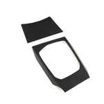 wide view of TRE Pre-Preg Carbon Fibre Centre Console Trim Set for BMW 2 Series / M240i 2022+ with white background