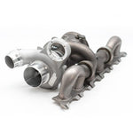 A top wide view of Pure Turbos Turbo Upgrade NEW Pure900 for BMW B58 (F-Chassis) 2016-2019 with white background