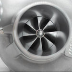 A close up view of Pure Turbos Turbo Upgrade NEW Pure600 for BMW B58 (F-Chassis) 2016-2019 with white background