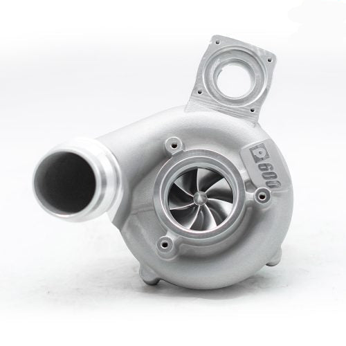 A front wide view of Pure Turbos Turbo Upgrade NEW Pure600 for BMW B58 (G-Chassis) 2020+ with white background