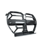 wide view of TRE Carbon Fibre CSL Front Kidney Grilles with ACC Fitment by TRE for BMW G8X M3 / M4 2020+ with white background