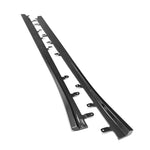 wide view of TRE Carbon Fibre Flat Side Skirts for BMW M3 / M4 GX 2021+with white background