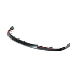 wide view of TRE Carbon Fibre Front Splitter with Winglets for BMW G87 M2 TR87 2023+ with white background