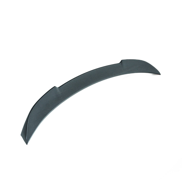 wide view of TRE Pre-preg Carbon Fibre CS Spoiler for BMW M2 F87 / 2 Series F22 2014-2021 with white background