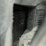 close side view of TRE Front Inner Arch Clearence Kit for BMW M2/M3/M4 2020+ fitted inside a car