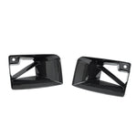 wide view of TRE Pre-Preg Carbon Fibre Performance Front Ducts Inserts for BMW M2 G87 2023+ with white background