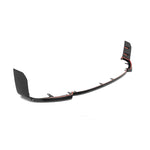 wide view of TRE Pre-Preg Carbon Fibre Performance Front Splitter for BMW M2 G87 2023+ with white background