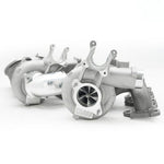 A front wide view of Pure Turbos Turbo Upgrade NEW Pure800 for BMW S55 (M2 / M3 / M4) 2014-2020 with white background