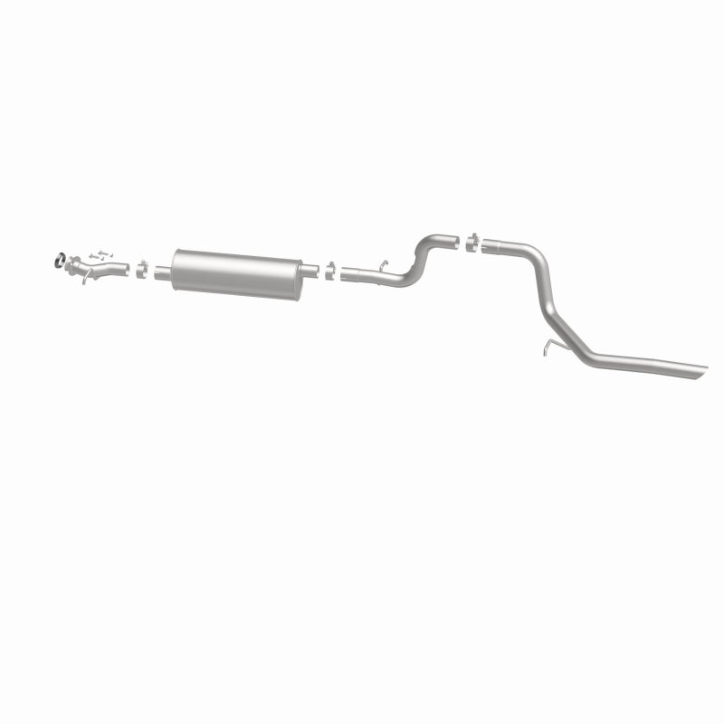 BRExhaust 116-0033 direct-fit exhaust kit, side view of the turntable spin