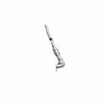 MagnaFlow 551887 carb direct-fit catalytic converter, opposite side view of the turntable spin
