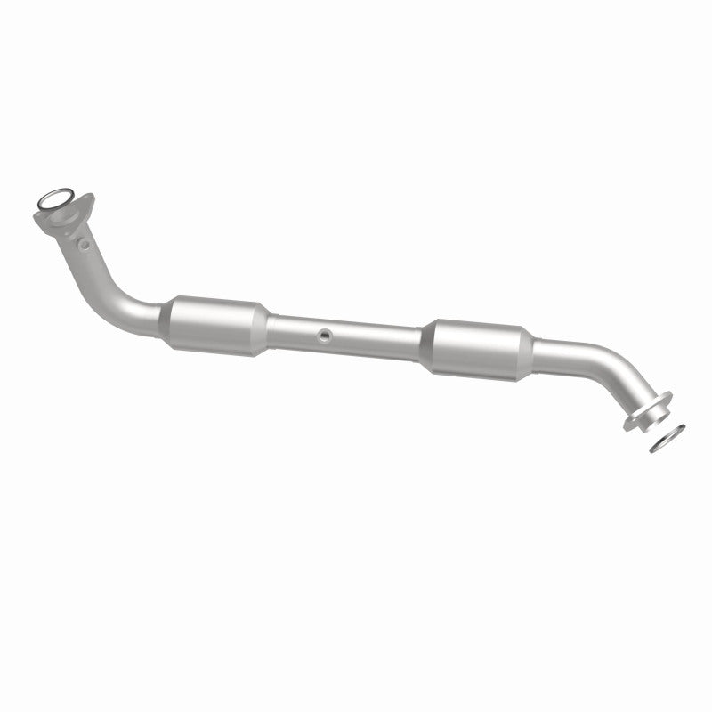 MagnaFlow 5582633 carb direct-fit catalytic converter, side view of the turntable spin