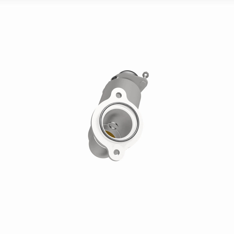 MagnaFlow 5411178 carb direct-fit catalytic converter, side view of the turntable spin
