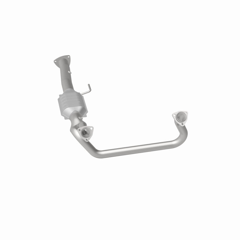 MagnaFlow 4451410 carb direct-fit catalytic converter, opposite side view of the turntable spin