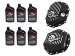 aFe Power Front/Rear Diff Cover Kit w/ Oil 20-25 GM Diesel Trucks V8 (AAM 9.25-12 & AAM 11.5-12-14)