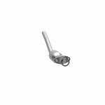 MagnaFlow 3391275 carb direct-fit catalytic converter, opposite side view of the turntable spin