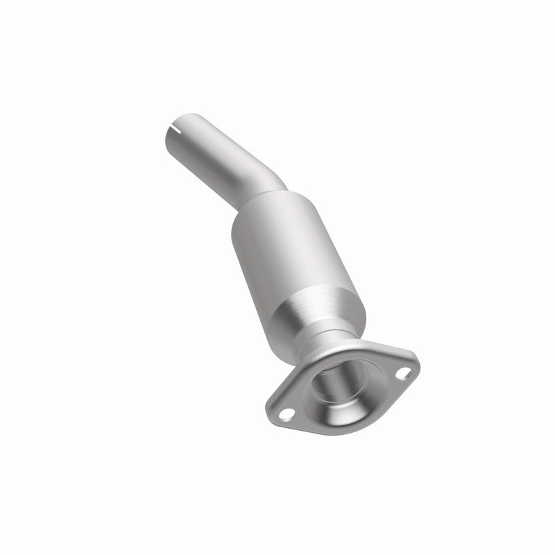MagnaFlow 5592749 carb direct-fit catalytic converter, opposite side view of the turntable spin