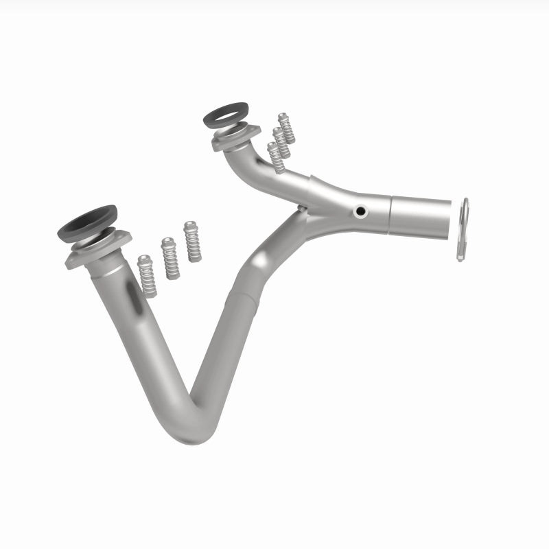 BRExhaust 107-0174 exhaust pipe, side view of the turntable spin