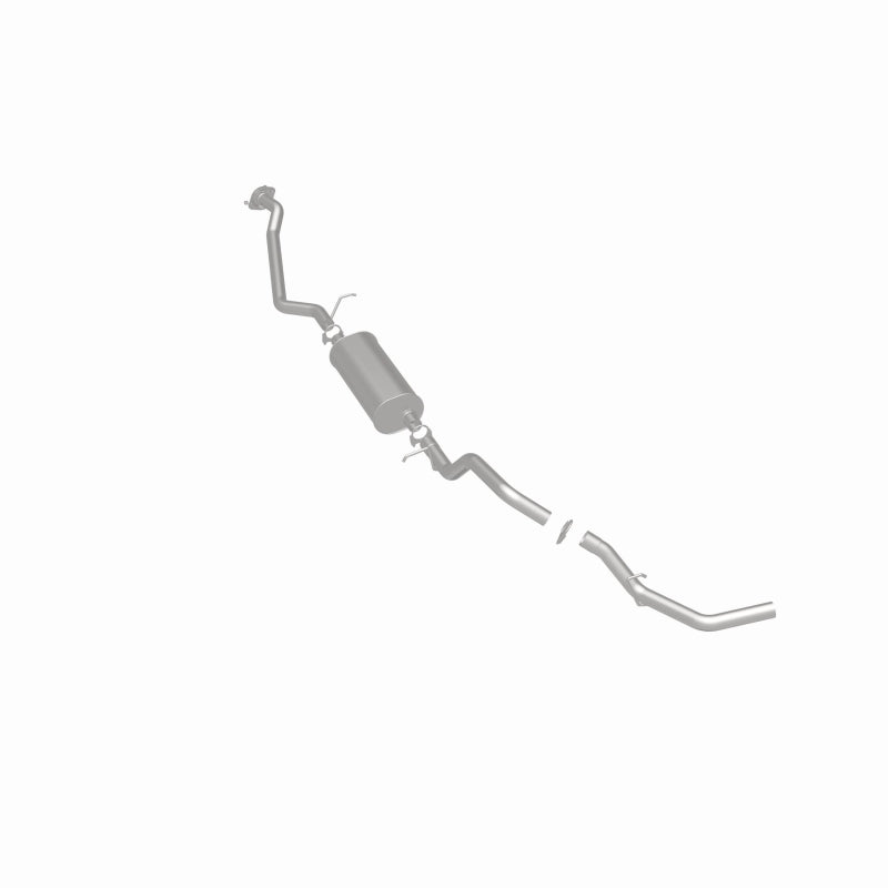 BRExhaust 106-0509 direct-fit exhaust kit, rear three-quarter view of the turntable spin