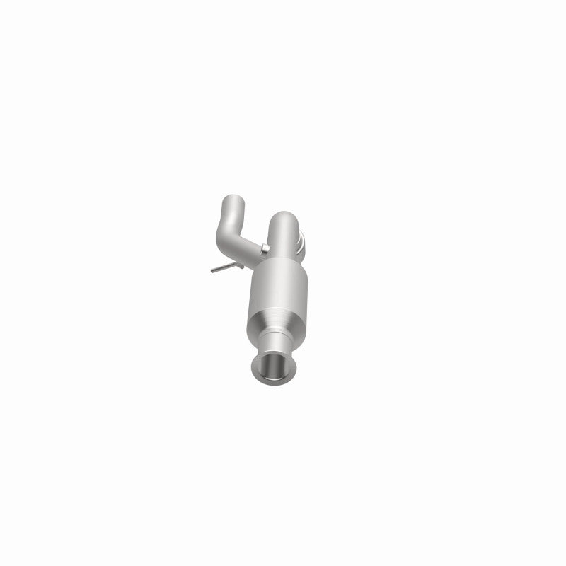 MagnaFlow 4481760 carb direct-fit catalytic converter, opposite side view of the turntable spin