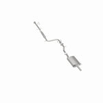 BRExhaust 106-0339 direct-fit exhaust kit, rear three-quarter view of the turntable spin