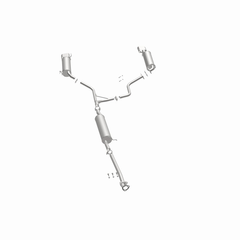 BRExhaust 106-0248 direct-fit exhaust kit, opposite side view of the turntable spin