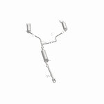 BRExhaust 106-0248 direct-fit exhaust kit, opposite side view of the turntable spin