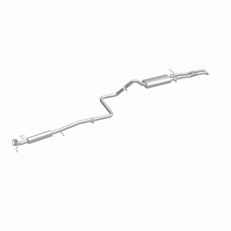 BRExhaust 106-0964 direct-fit exhaust kit, front three-quarter view of the turntable spin