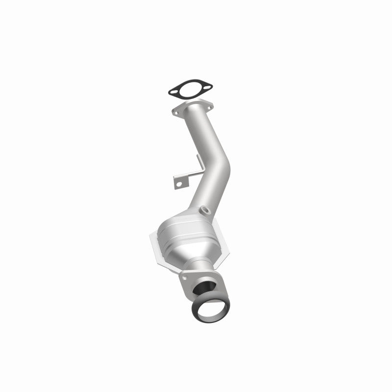 MagnaFlow 5421029 carb direct-fit catalytic converter, opposite side view of the turntable spin