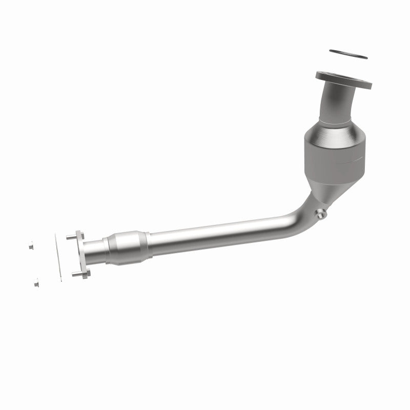 MagnaFlow 5461926 carb direct-fit catalytic converter, opposite side view of the turntable spin