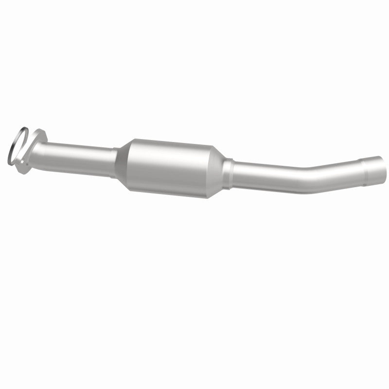 MagnaFlow 4481597 carb direct-fit catalytic converter, side view of the turntable spin