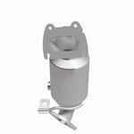 MagnaFlow 22-160 oem grade manifold converter, side view of the turntable spin