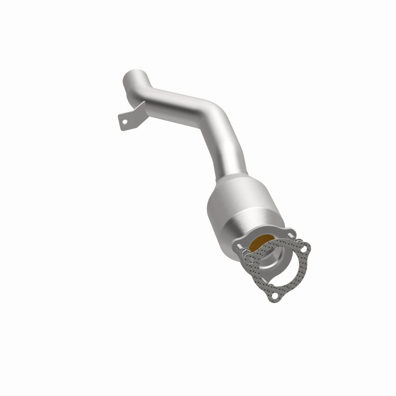 MagnaFlow 5592595 carb direct-fit catalytic converter, opposite side view of the turntable spin
