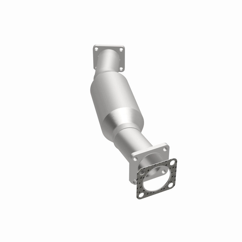 MagnaFlow 3322433 carb direct-fit catalytic converter, opposite side view of the turntable spin