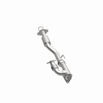 MagnaFlow 5592699 carb direct-fit catalytic converter, opposite side view of the turntable spin