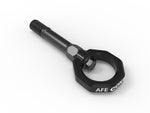 aFe CONTROL Front Tow Hook Nissan Z 23-25 V6-3.0L0 Black
