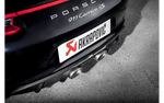 Akrapovic Porsche 911 Carrera S/4/4S/GTS (991.2) Rear Carbon Fiber Diffuser - Matte DI-PO/CA/3 for Porsche 911 Carrera/S/4/4S/GTS 991.2 2017-2019, rear view