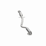 MagnaFlow 52091 oem grade direct-fit catalytic converter, opposite side view of the turntable spin
