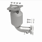MagnaFlow 6511822 epa direct-fit catalytic converter, side view of the turntable spin